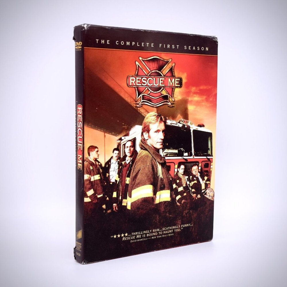 😎 Rescue Me Season 1 DVD Complete First 3 Disc Set Denis Leary Dramedy 2005